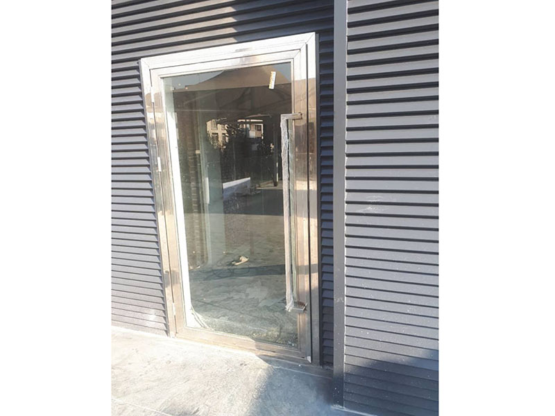 درب استیل ادرای تک لنگه